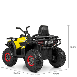 Детский электроквадроцикл 70W Bambi M 4081EBLR