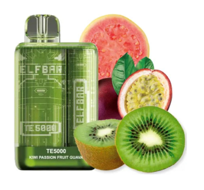 ElfBar TE 5000 Kiwi Passion Fruit Guava (Эльф Бар Киви Маракуйа Гуава)