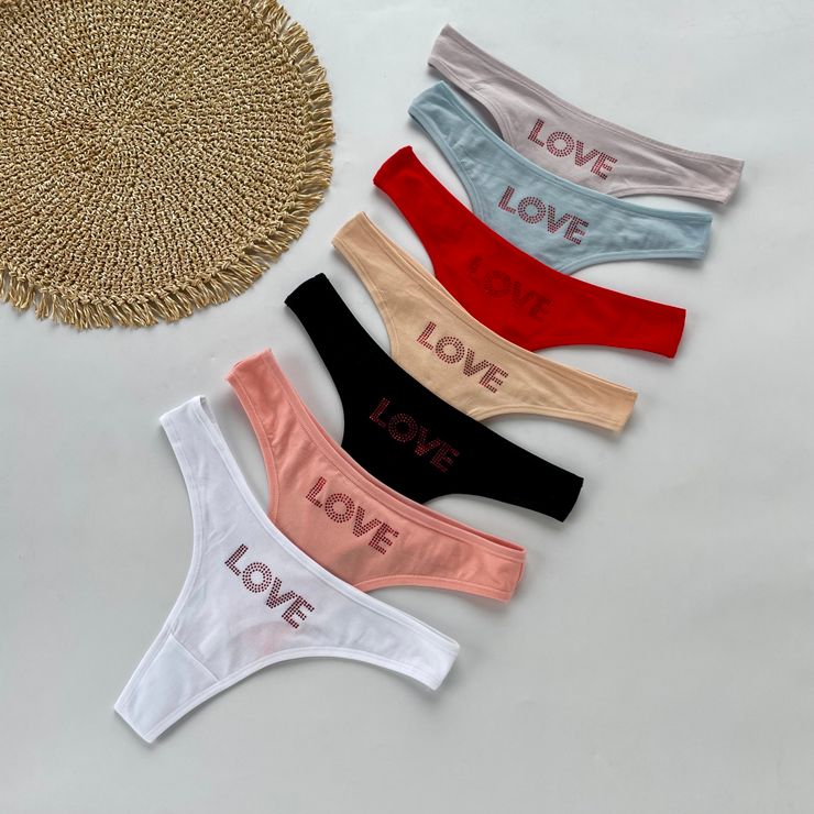 Стрінги з камінцями