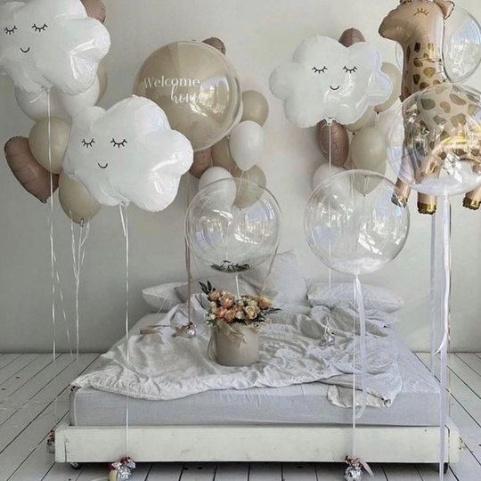 Кульки на виписку з пологового будинку Жираф