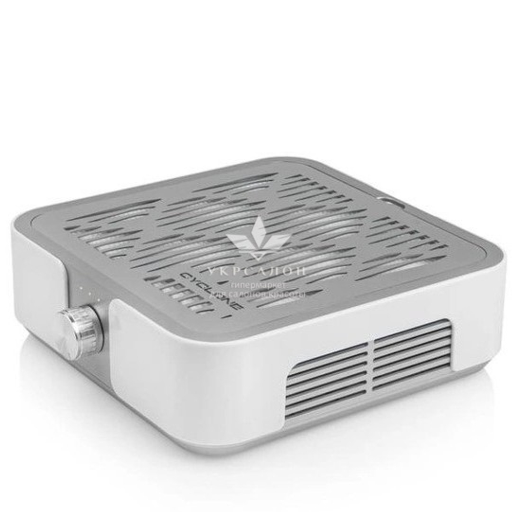 Вытяжка Cyclone X Silver с НЕРА-фильтром 60W для маникюра и педикюра