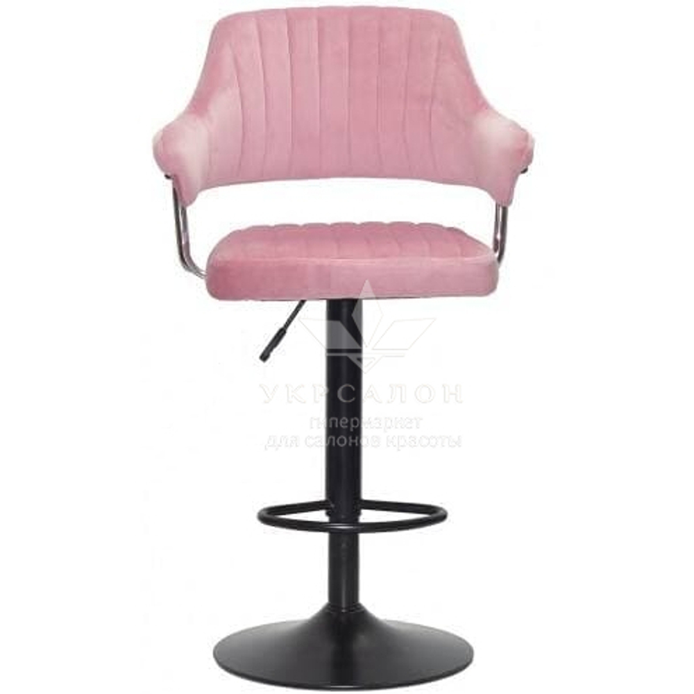 Стілець для візажу Jef velor black