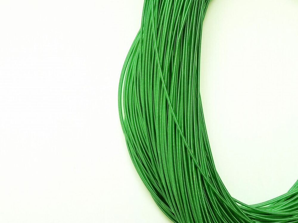 Канітель жорстка  світло-зелений 1 мм