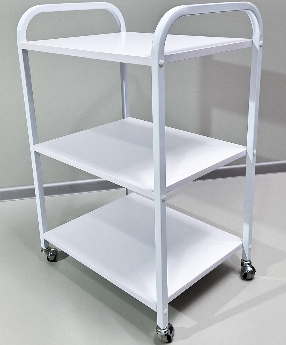 Косметологическая тележка R-24 white