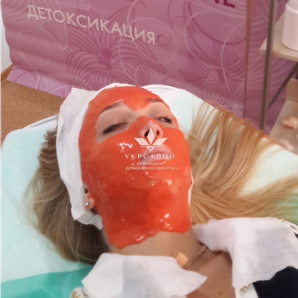 Шейкерная альгинатная маска с апельсином Orange instant peel off mask, Algomask