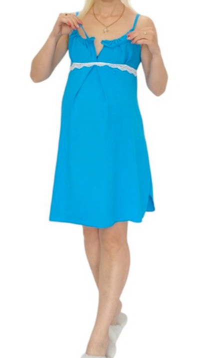 Сорочка для вагітних і годуючих мам "Тон", бавовна, ТМ "Trico"