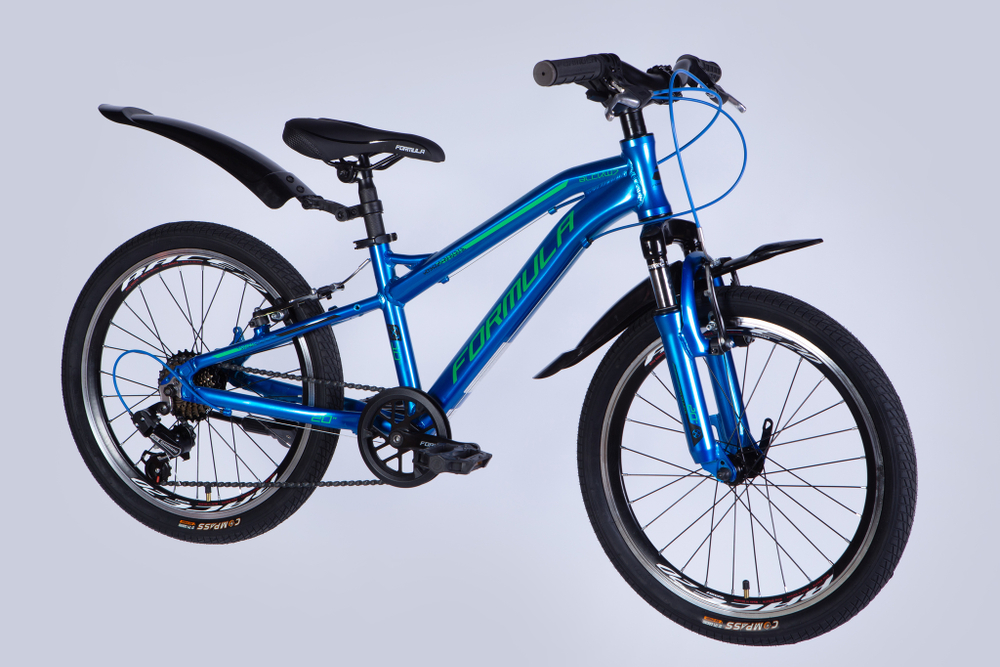 Детский спортивный велосипед 20 дюймов Formula Blackwood Vbr FR 2025 алюминиевый