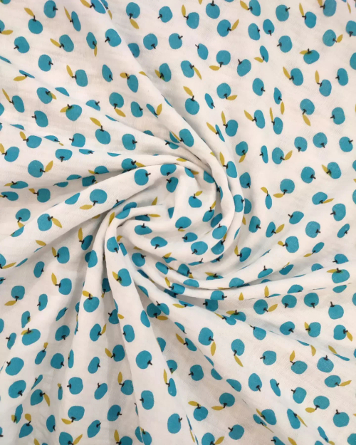 Муслин жатый принт