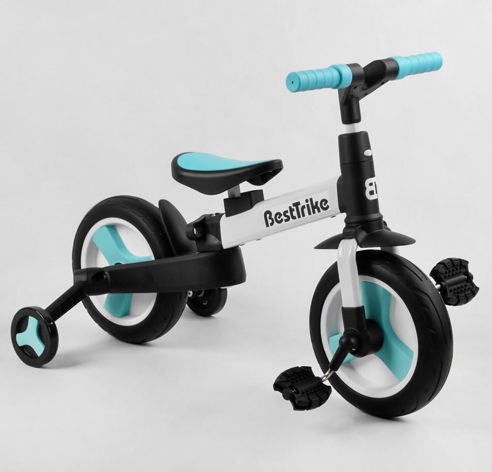 Дитячий велосипед-трансформер 4 в 1 Best Trike зі знімними педалями