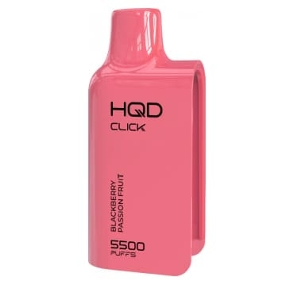 HQD Click Blackberry Passionfruit prefilled pod