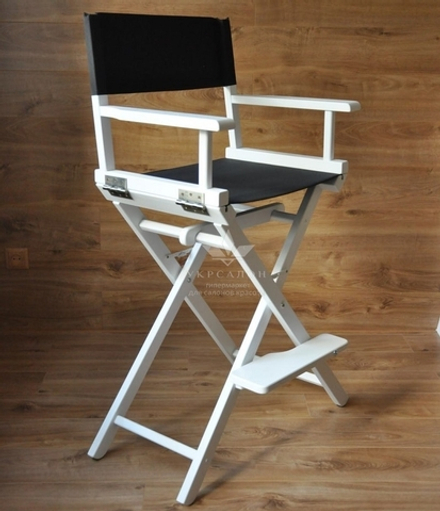 Складаний стілець для візажу Apolo 1 white