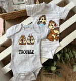 Боді-футболка "Chip&Dale", бавовна ТМ "Disney" (56 см)