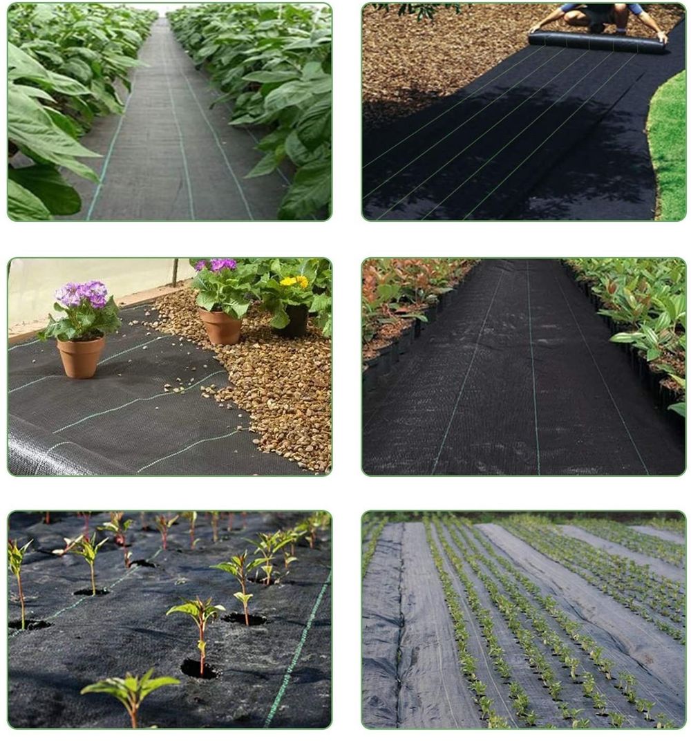 Агроткань черная 100 г/м², 1,1 х 25 м.