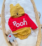 Боді з довгим рукавом "Pooh", двунитка ТМ "Murat Baby"