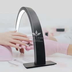 Настольная бестеневая лампа Half MOON 28, 50 Вт, черная