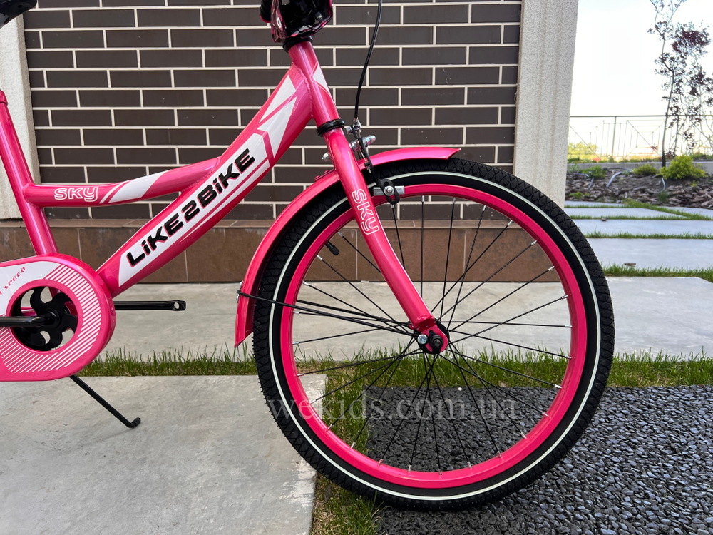 Детский велосипед Like2bike Sky 16 дюймов с багажником