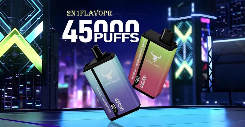 Lost Bulz 45.000 - Watermelon Ice + Red Bull Ice (5%)