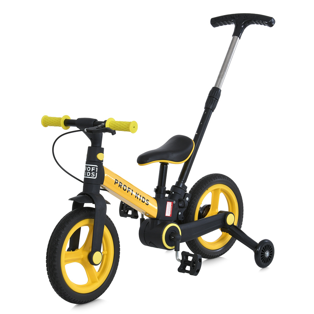 Детский велосипед-трансформер Profi Kids MB 1021 с родительской ручкой