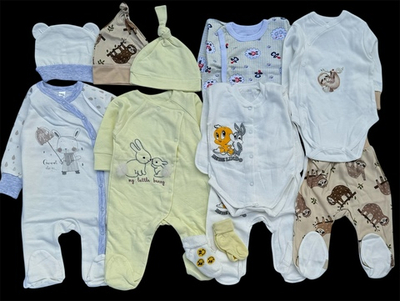 Гарний набір одягу для новонародженого малюка, якісний одяг для немовлят, зима, весна, зріст 62 см, бавовна