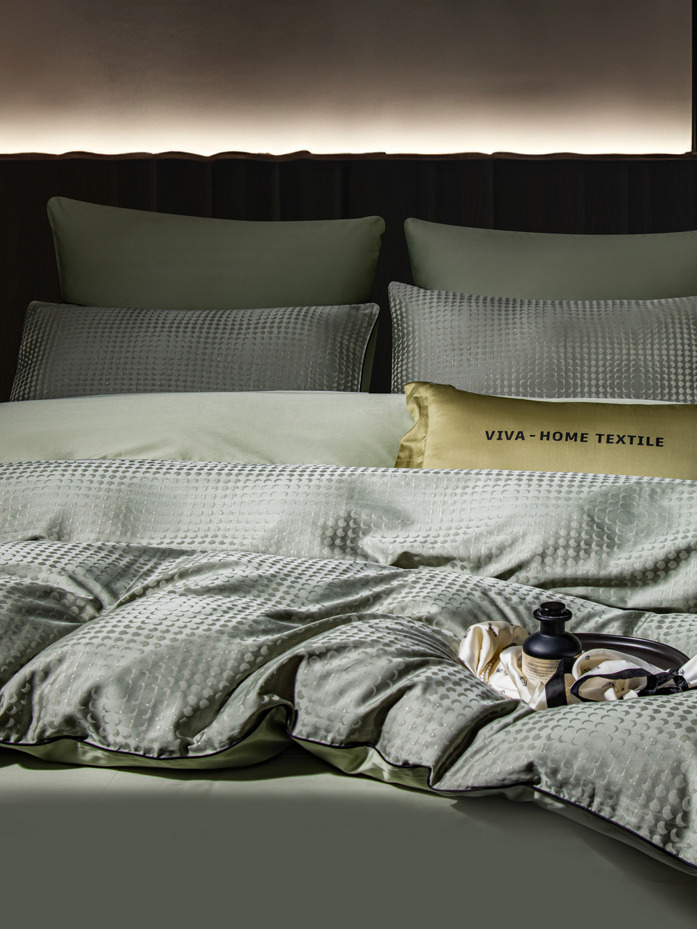 Комплект постельного белья Сатин-Жаккард Тессоро MT003