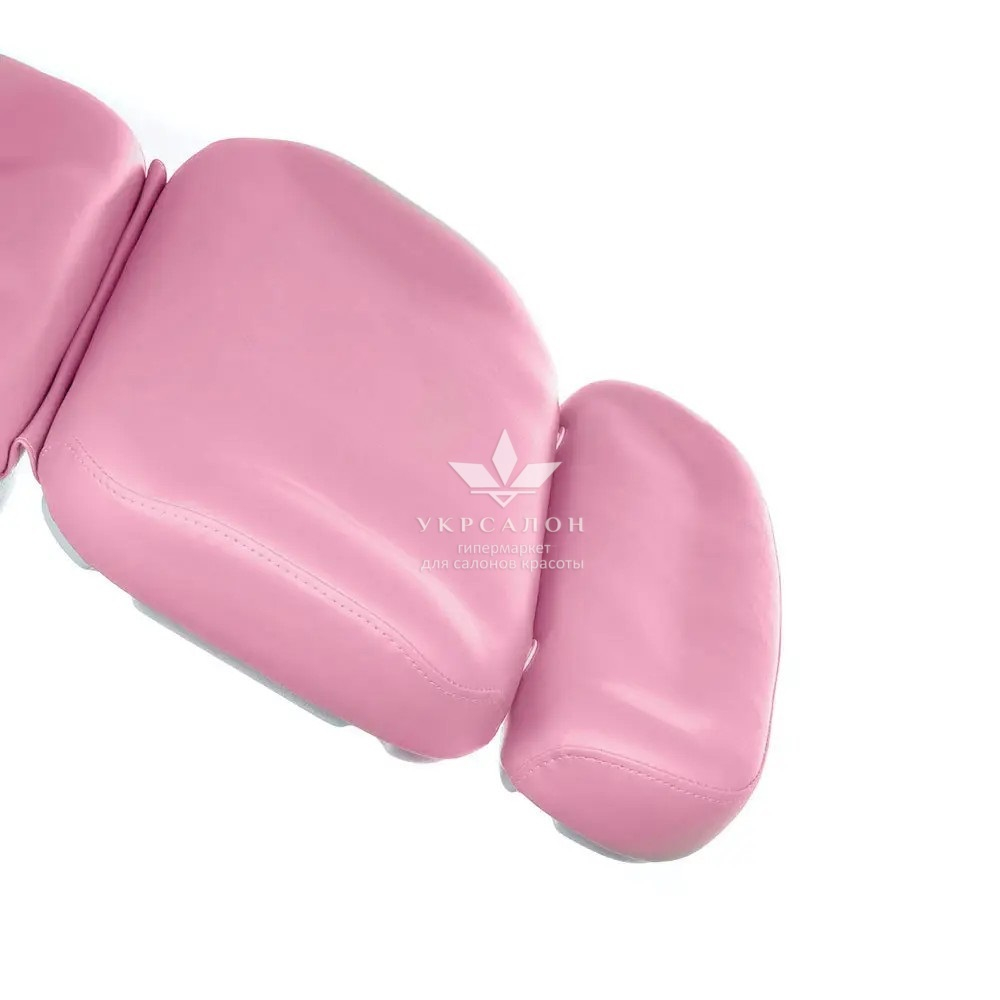 Косметологическая электрическая кушетка Modena (3 мотора), розовая