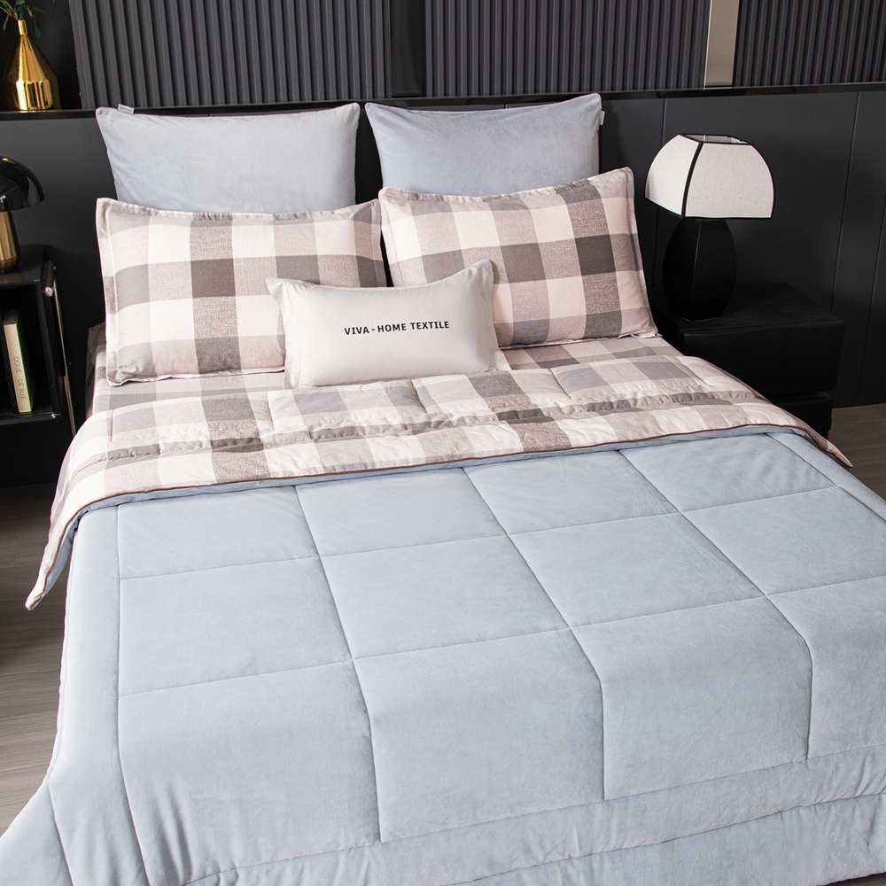 Комплект постельного белья Сатин Velouria Luxe с Одеялом VL005