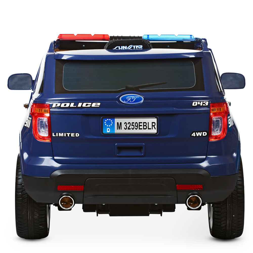 Дитячий електромобіль поліцейський джип Ford Police M 3259EBLR