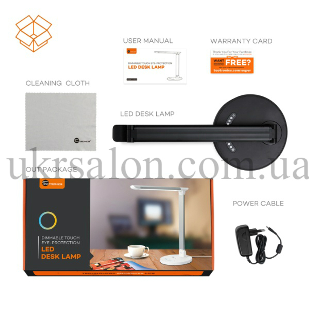 Настільна безтіньова лампа TaoTronics TT-DL13