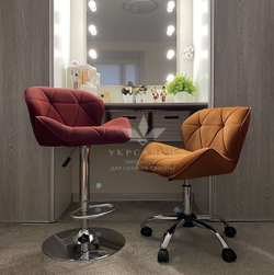 Стільчик для візажу Paris Velor