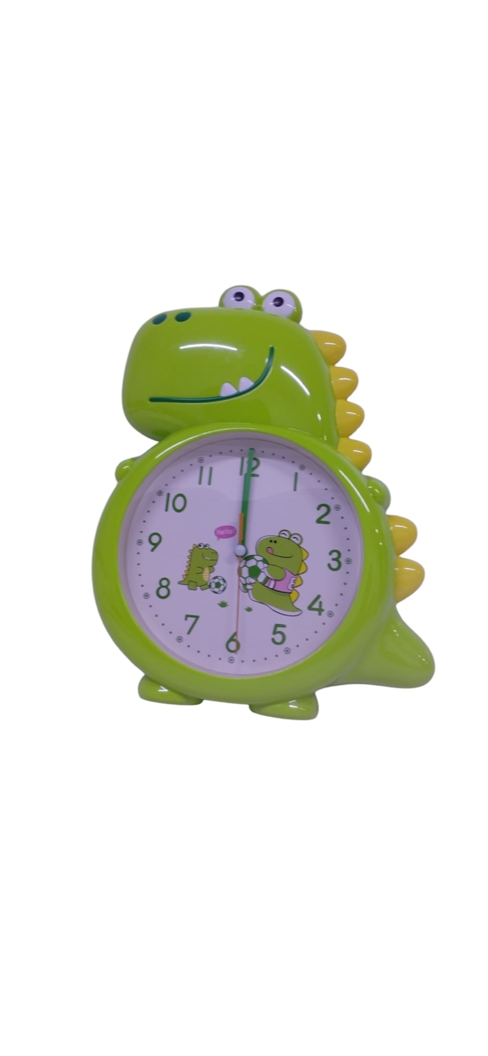 Часы настенные Динозавр зеленый