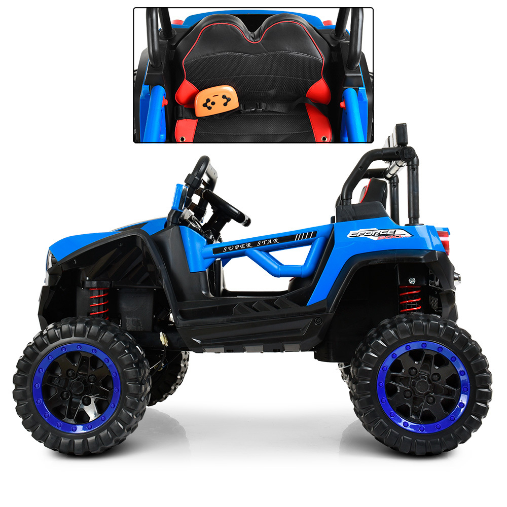 Детский электромобиль джип багги Bambi M 3804EBLR