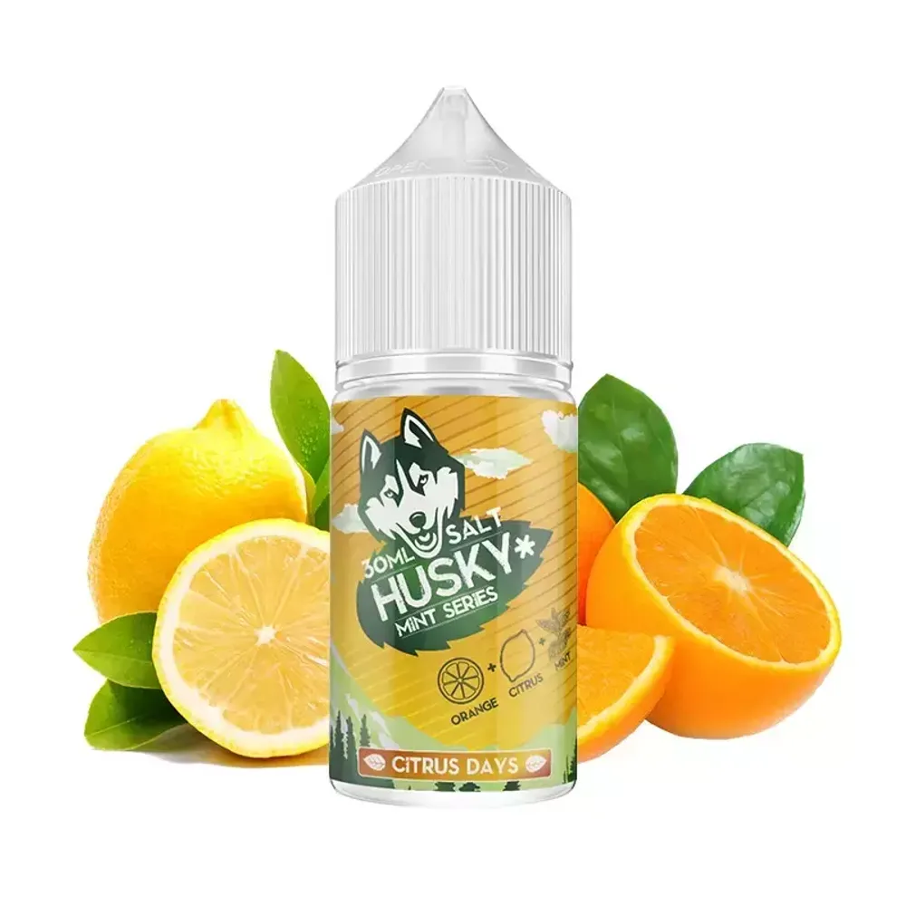 Husky Mint Series-Citrus Days (orange, citrus, mint) 30ml
