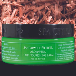 Поживний бальзам для жирного волосся Сандал і Ветивер 200 г, SPA Ceylon