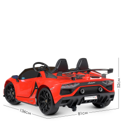 Детский двухместный электромобиль спорткар Lamborghini (Ламборгини) M 4788EBLR (24V)