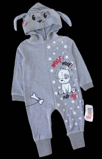 Ромпер з капюшоном, бавовна "Lummy"