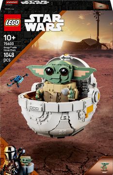 Конструктор LEGO Star Wars Ґроґу в повітряній колисці 1048 деталей (75403)
