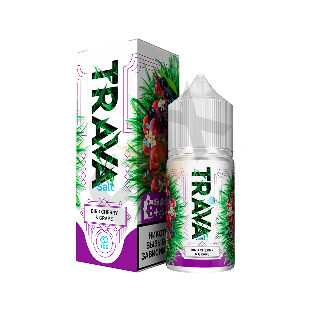 Trava - Bird Cherry Grape (5%, 30ml)