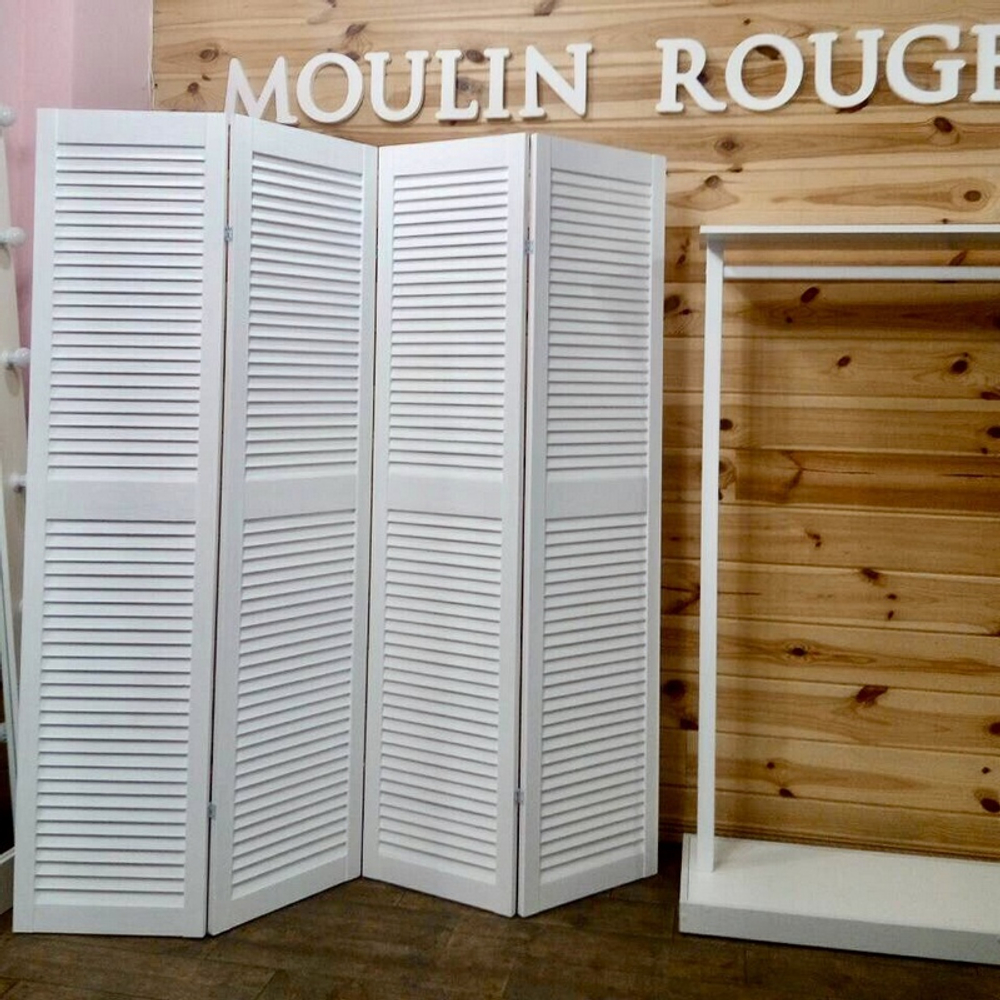 Ширма жалюзі біла