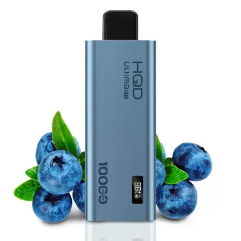 HQD Ultima pro 10000 Blueberry (5% nic)