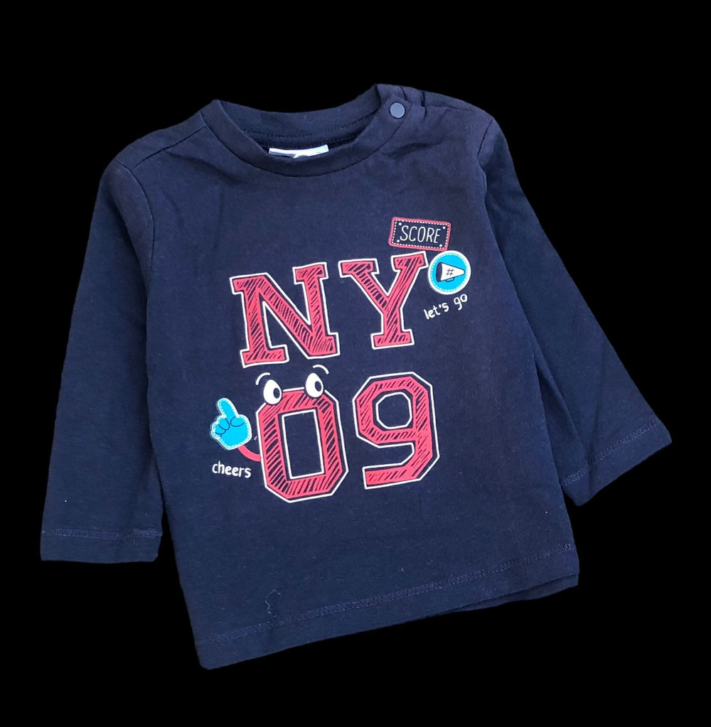Реглан "NY", бавовна ТМ "OVS" (62 см)