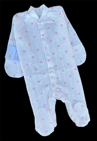 Чоловічок "Серденько", рібана трансфер ТМ "Happy ToT" (56 см)