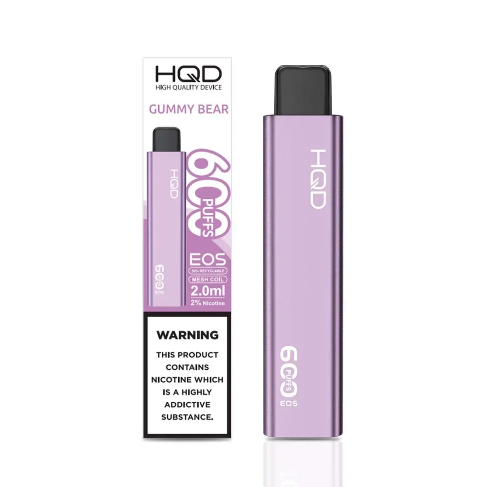 HQD EOS 600 Gummy bear  (2%nic)