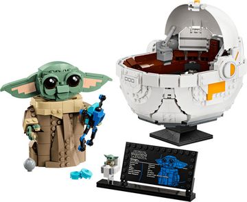 Конструктор LEGO Star Wars Ґроґу в повітряній колисці 1048 деталей (75403)