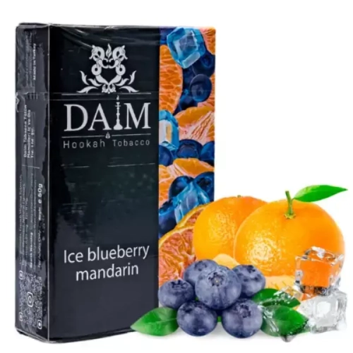 Табак Daim Ice Blueberry Mandarin (Даим Черника Мандарин Лед) 50г