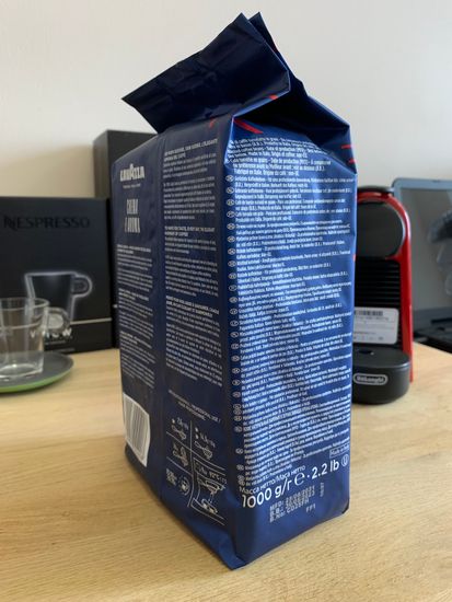 Кава в зернах Lavazza Crema e Aroma espresso 1000g