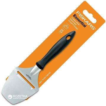Кухонний ніж Fiskars Essential для сиру 21 см Black (1023789)
