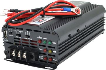 Зарядний пристрій Mervesan MT-280C-12C для акумулятора 12 В - 10 A / 20 A клемні дроти Q12 (YT29290)