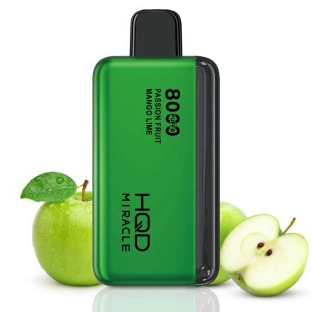 HQD Miracle 8000 Double Apple (5% nic)
