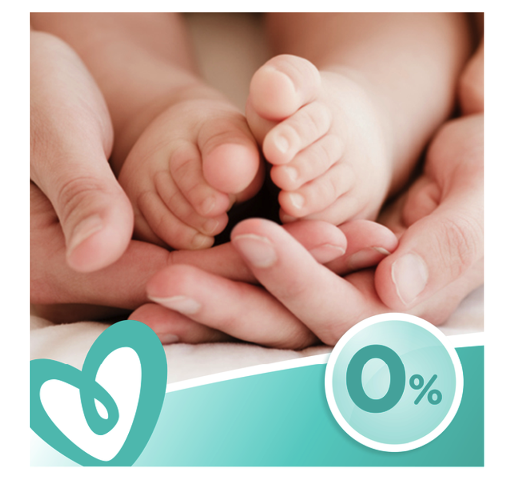 Серветки вологі 52 шт, Pampers Sensitive