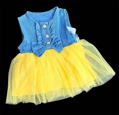 Сукня, котон, фатин, бавовна ТМ "Necix's" (68-80 см)